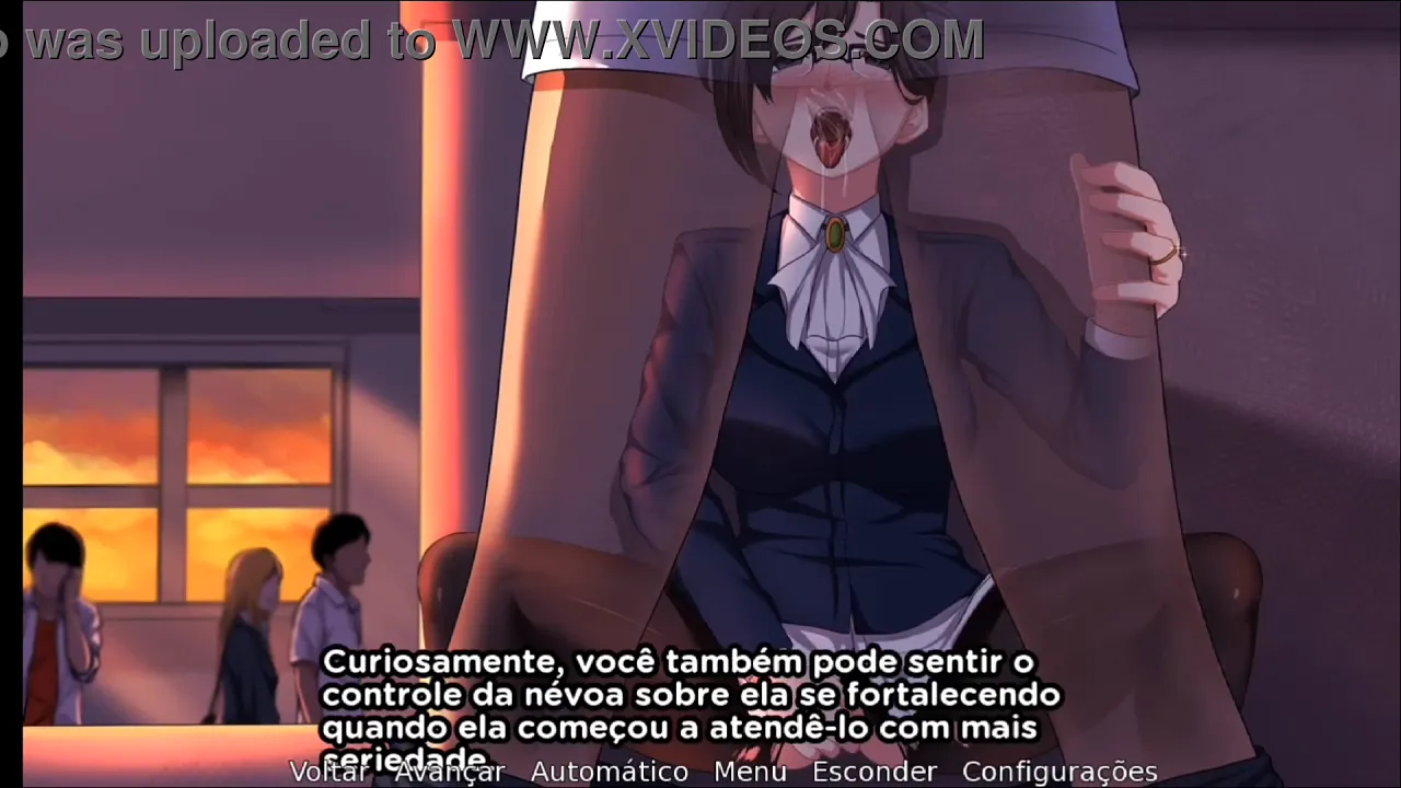 Narrated hentai animation of catching the teacher in an affair