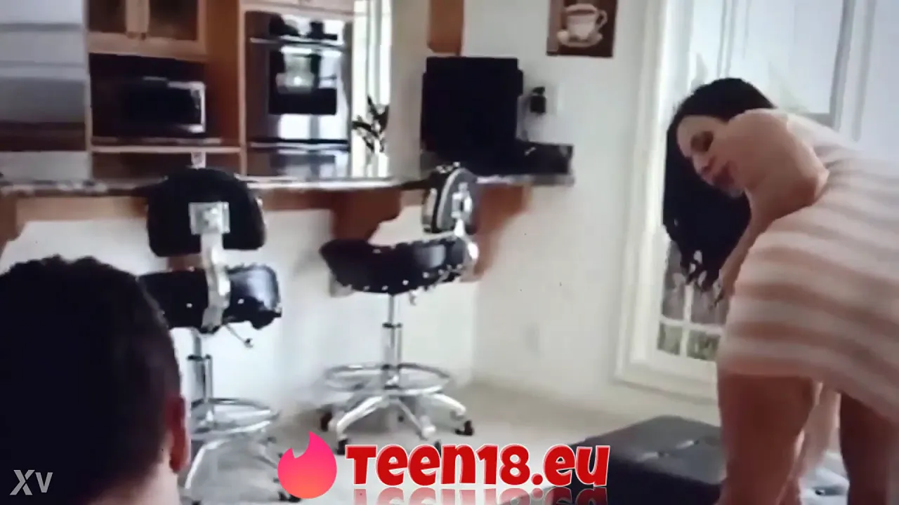 Stepmom Kendra Lust strips and fucks a man