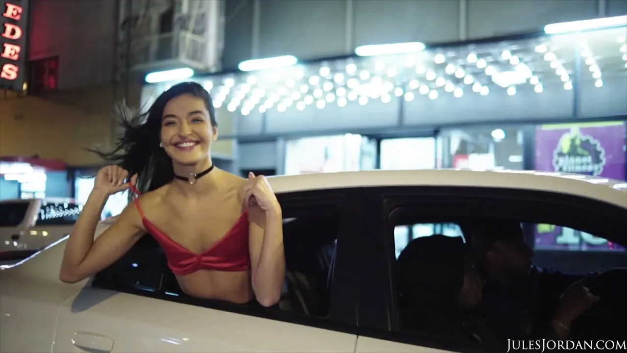 Emily Willis interracial, she takes two guys on a wild ride!