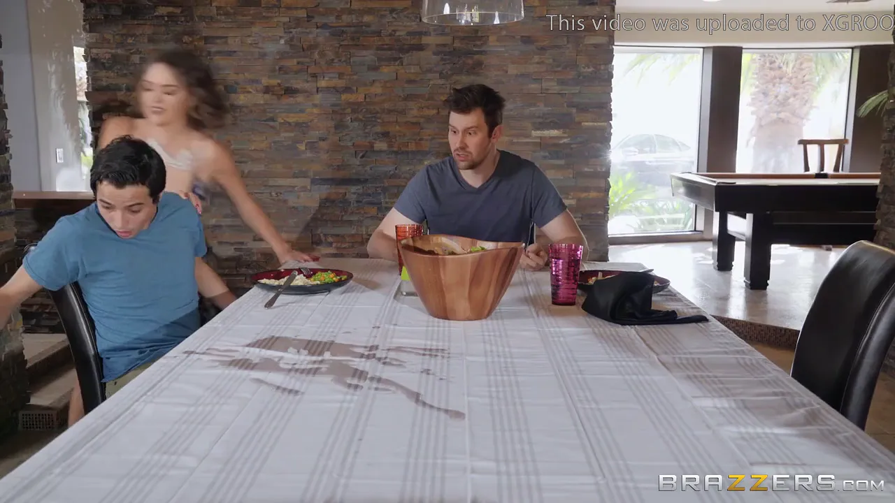 MILF Krissy Lynn invites friend's son to eat her pussy and suck tits