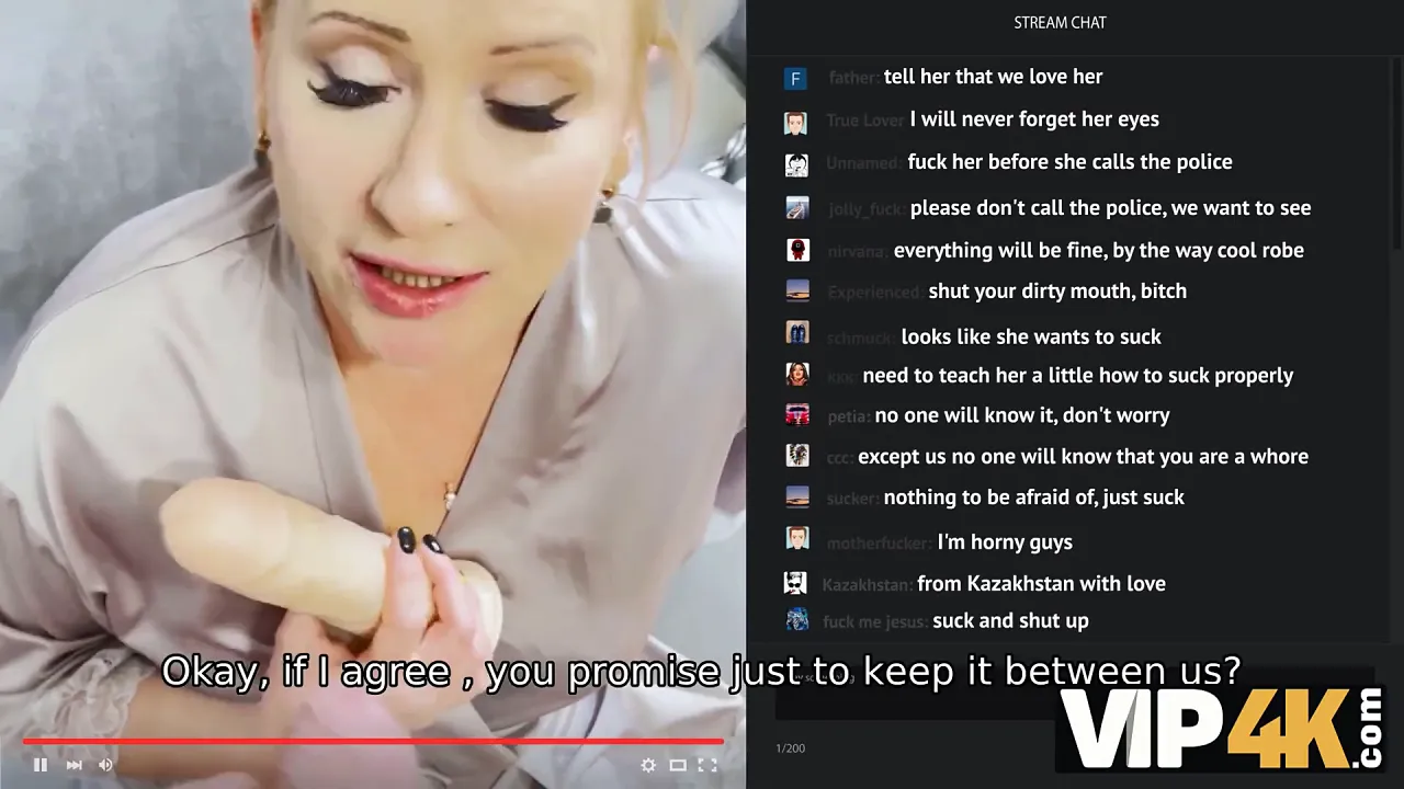 Russian math teacher seduced by pervert in stockings, has missionary sex