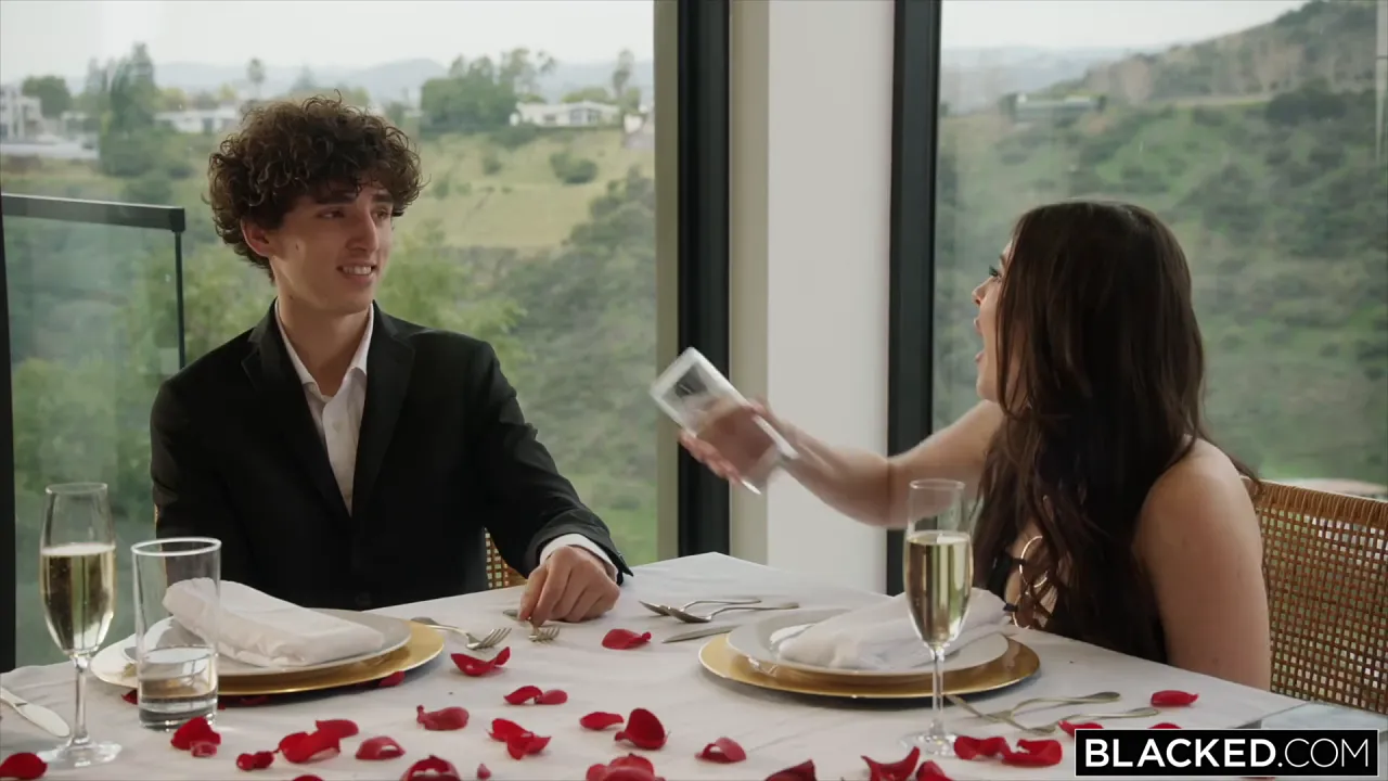 Bbc-curious baddie theodora day ditches loser bf for a real man