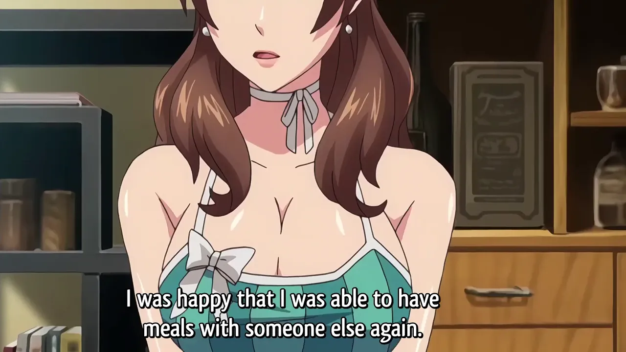 Hentai MILF seduces young guy for hard anal and creampie