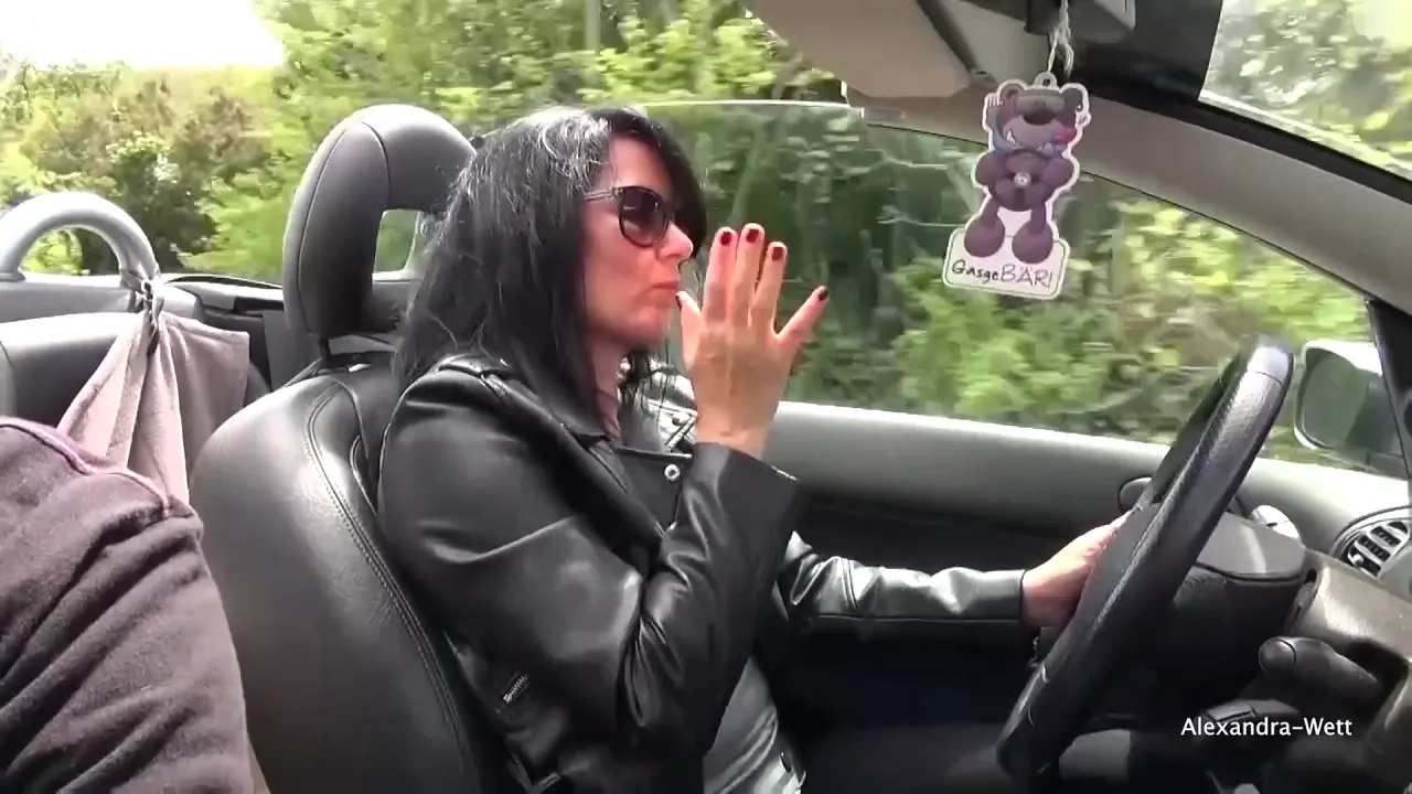 Compilation of Alexandra Wett's best public MILFsucking, handjobs and cumming