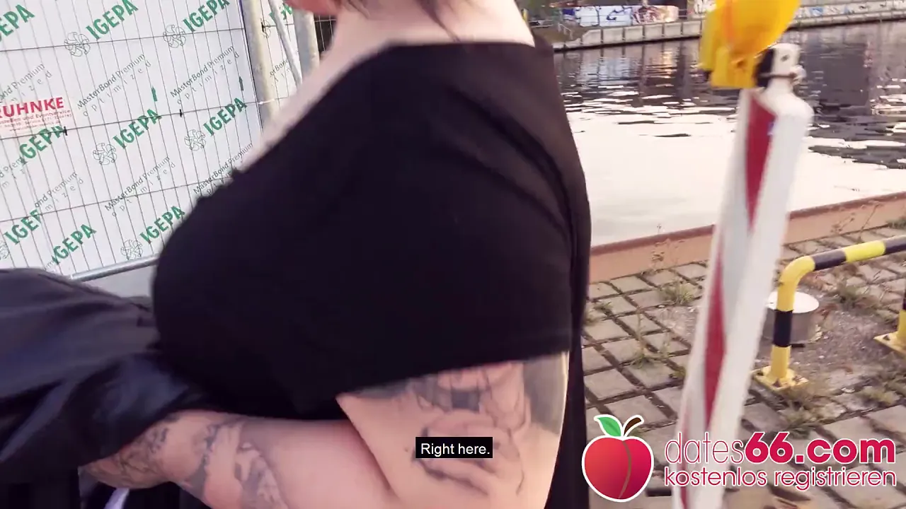 Curvy BBW AnastasiaXXX gets fucked hard in public next to highway