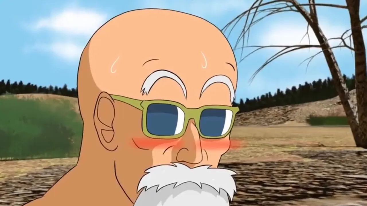 Android 18 sucks and fucks her teacher's cock