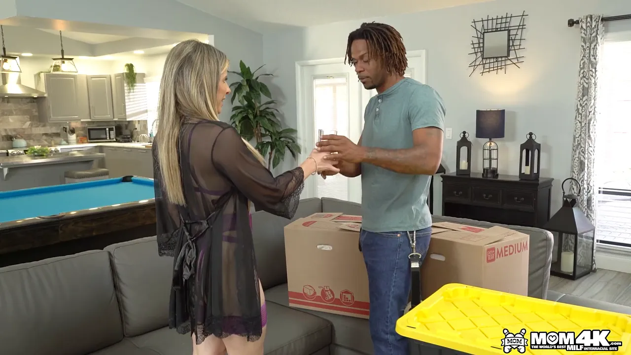 Slutty MILF Cory Chase lusts after dark BBC and gets a creampie