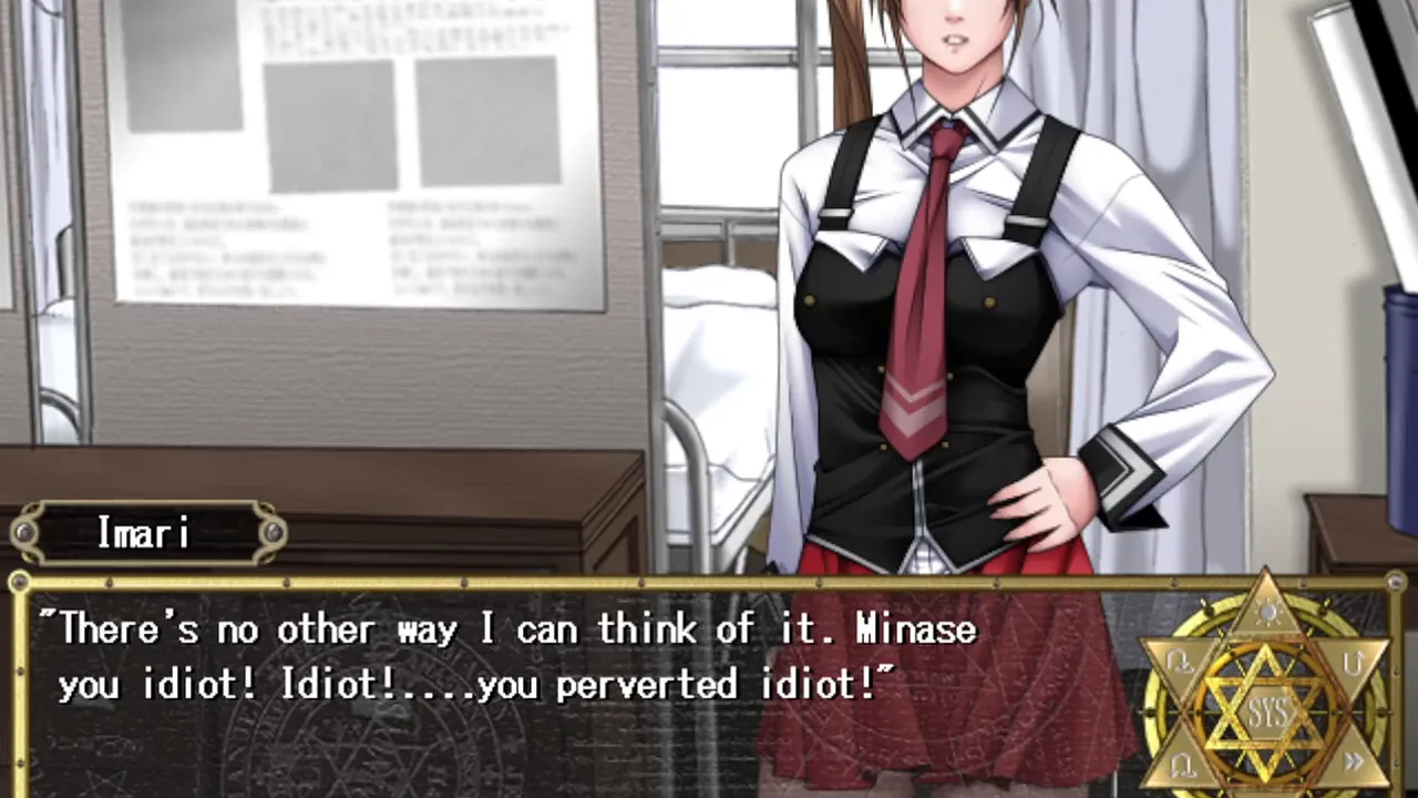 Bible Black The Infection - Busty hentai characters have ecchi sex in visual novel