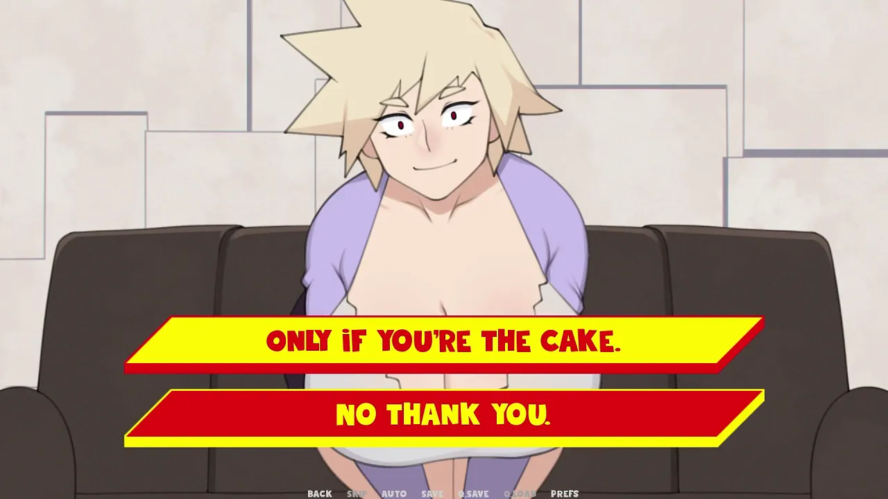 Hentai visual novel: The bully's busty mom gets fucked