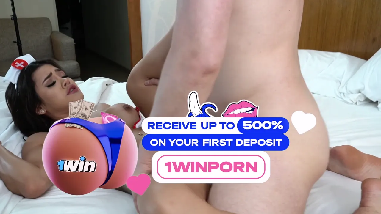 Tommy Wood's petite Latina nurse role plays a rough fuck after breaking her ankle
