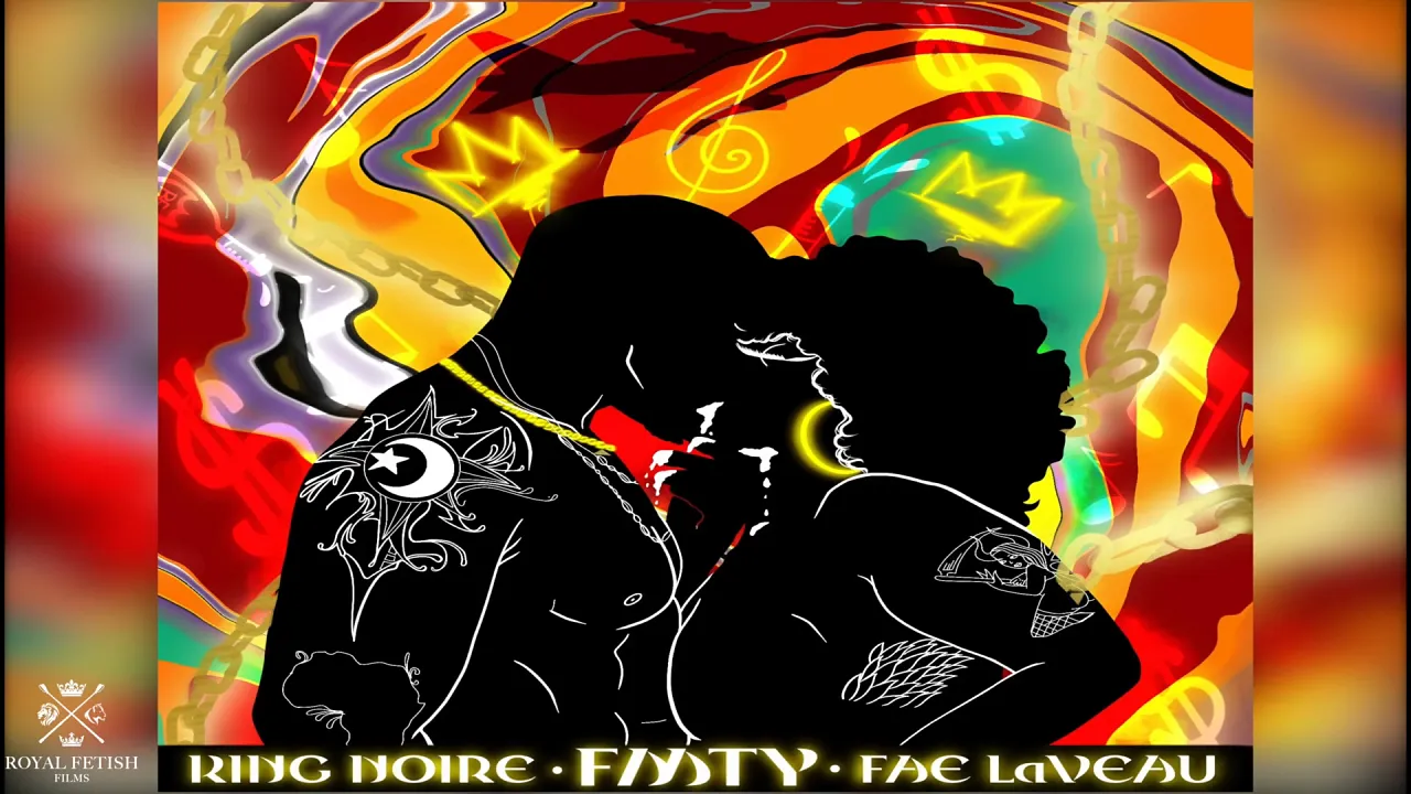 Ebony babe King Noire has hardcore sex on camera with a big dick