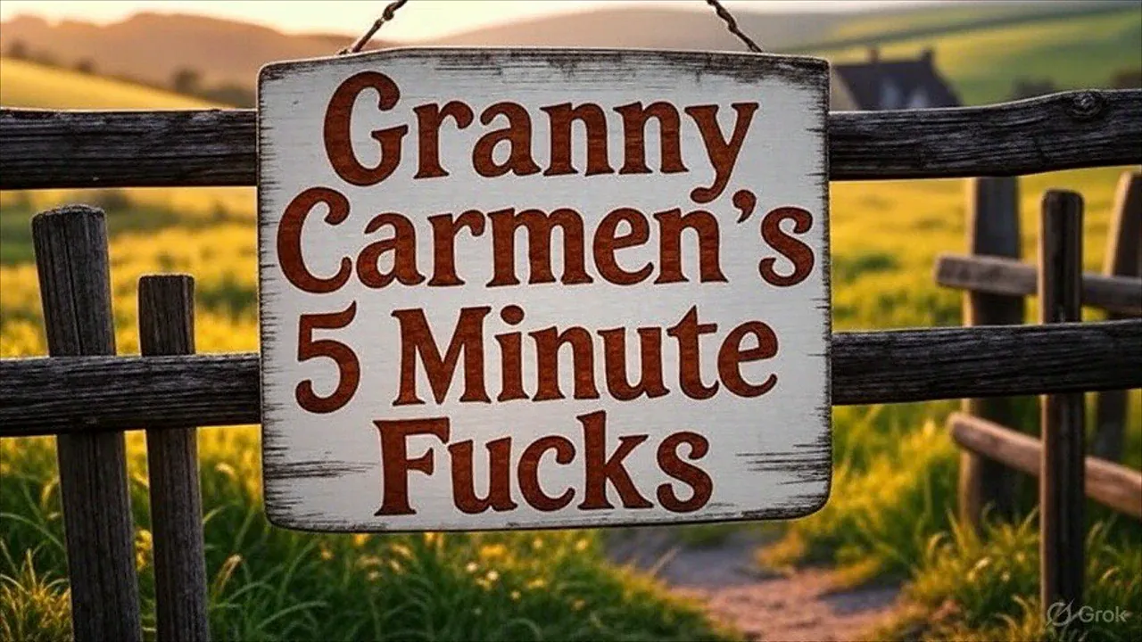 Granny Norma Jean gets fingered, plays with a dildo and has missionary creampie sex
