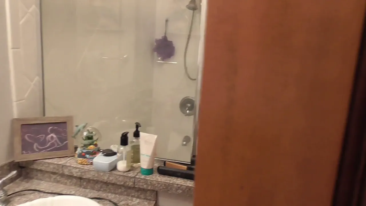 Teacher MILF role plays fetish masturbation in POV video