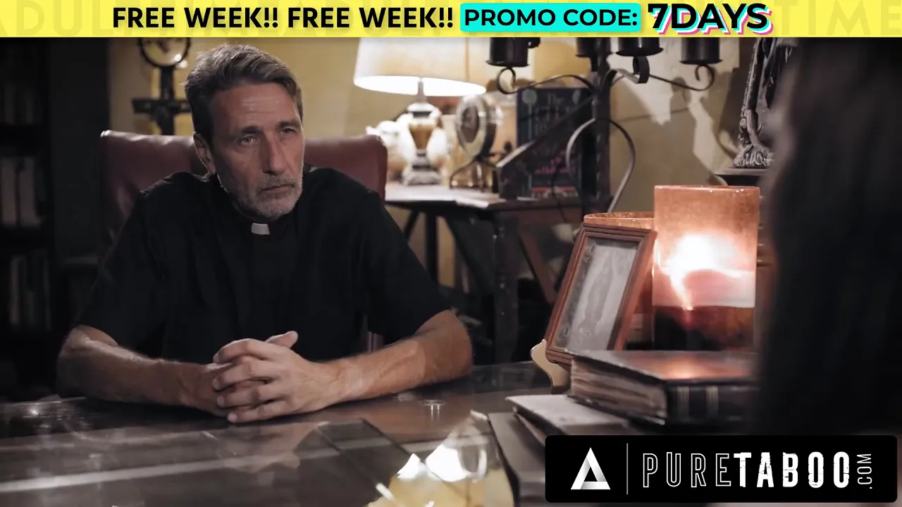 Priest seduces and fucks mature bride-to-be Gia Paige