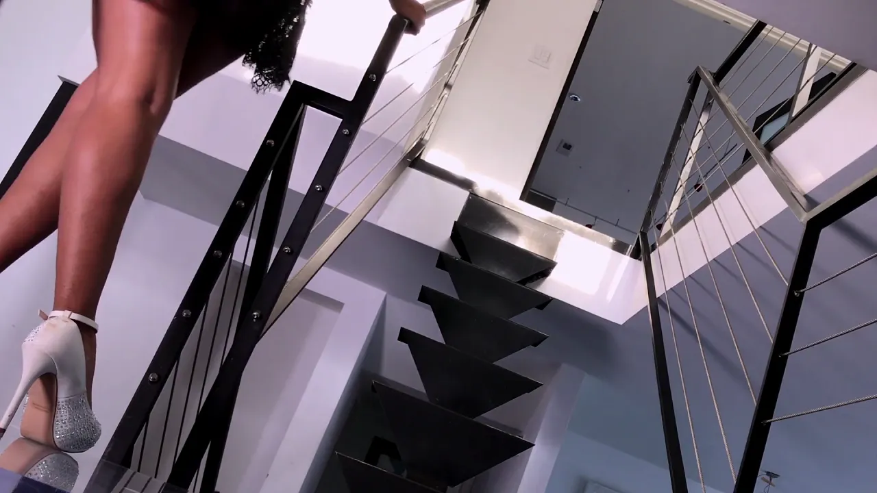Black whore Nina Rivera sucks big dick in POV compilation