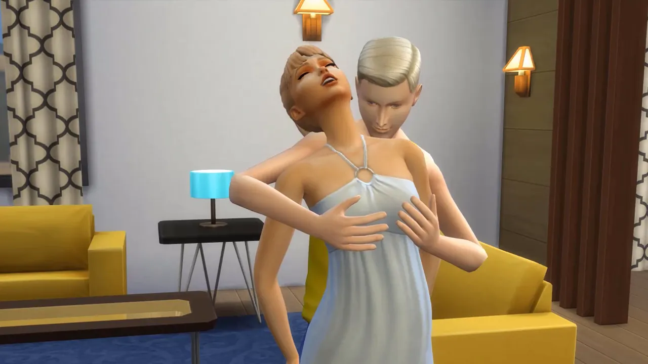 Virgin stepson coerced into fucking his hairy stepmom