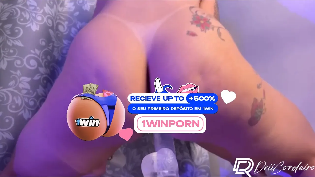BBW Drii Cordeiro masturbates and fantasizes about a hard cock entering her big ass