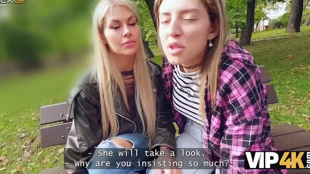 Blonde Fanta Sie rides big cock during office interview while wife watches