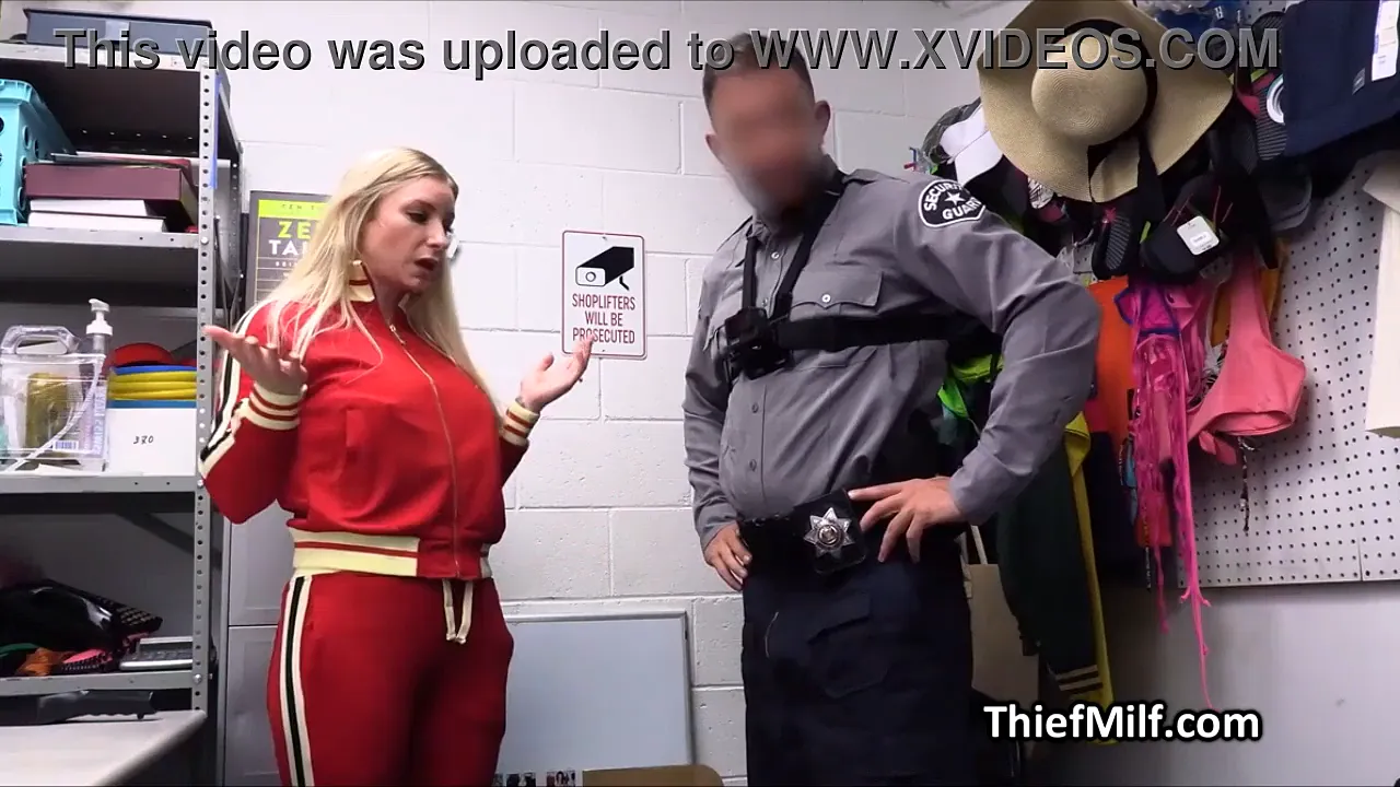 Cougar PE coach Talulah Mae gets a blowjob and fucked doggystyle in the office