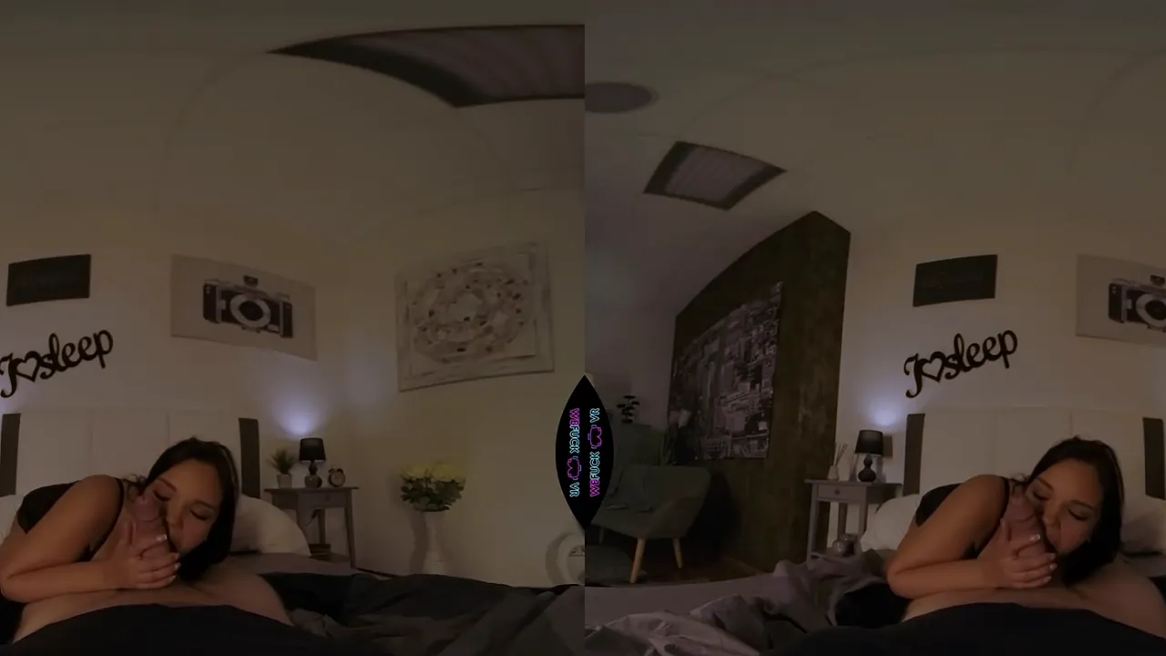 BBW Sofia Lee rides VR POV and gets rough creampie