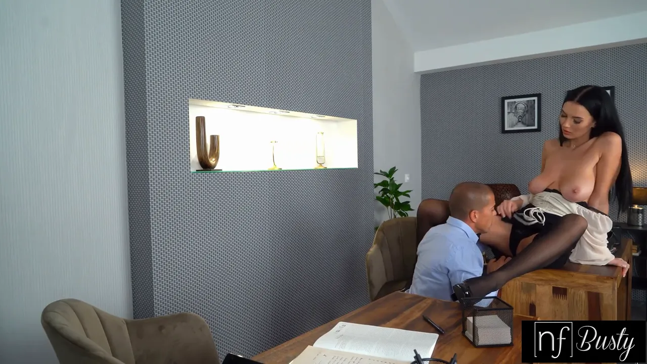 Seductress in office compilation with deepthroats, handjobs and hardcore pussy licking