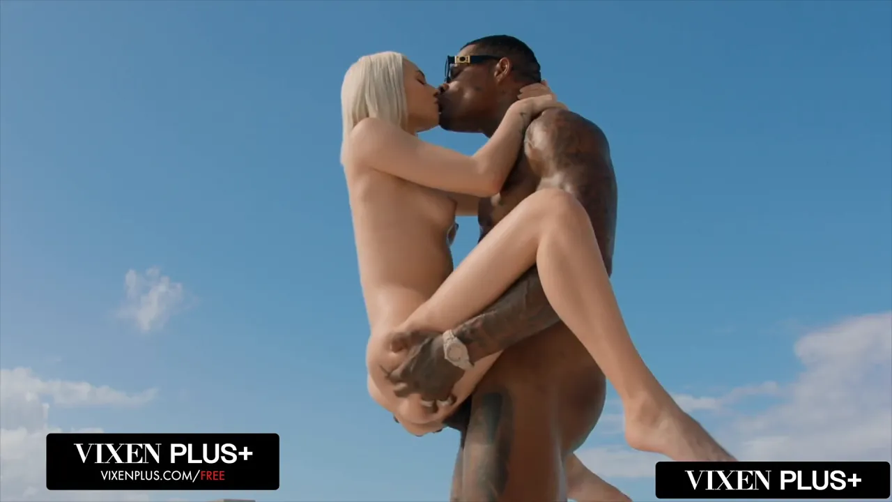 Blonde Christy enjoys BBC and gets creampied on vacation