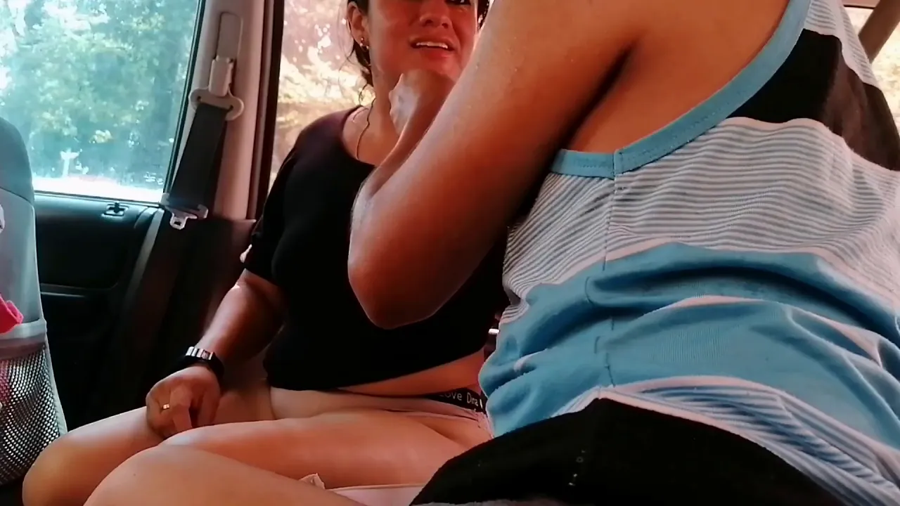 MILF Nemelynn gets creampie from POV driver in public while her big ass shakes