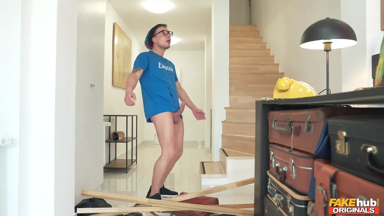 Indian MILF seduces her nerd stepson, helps him cum on his glasses then they have sex