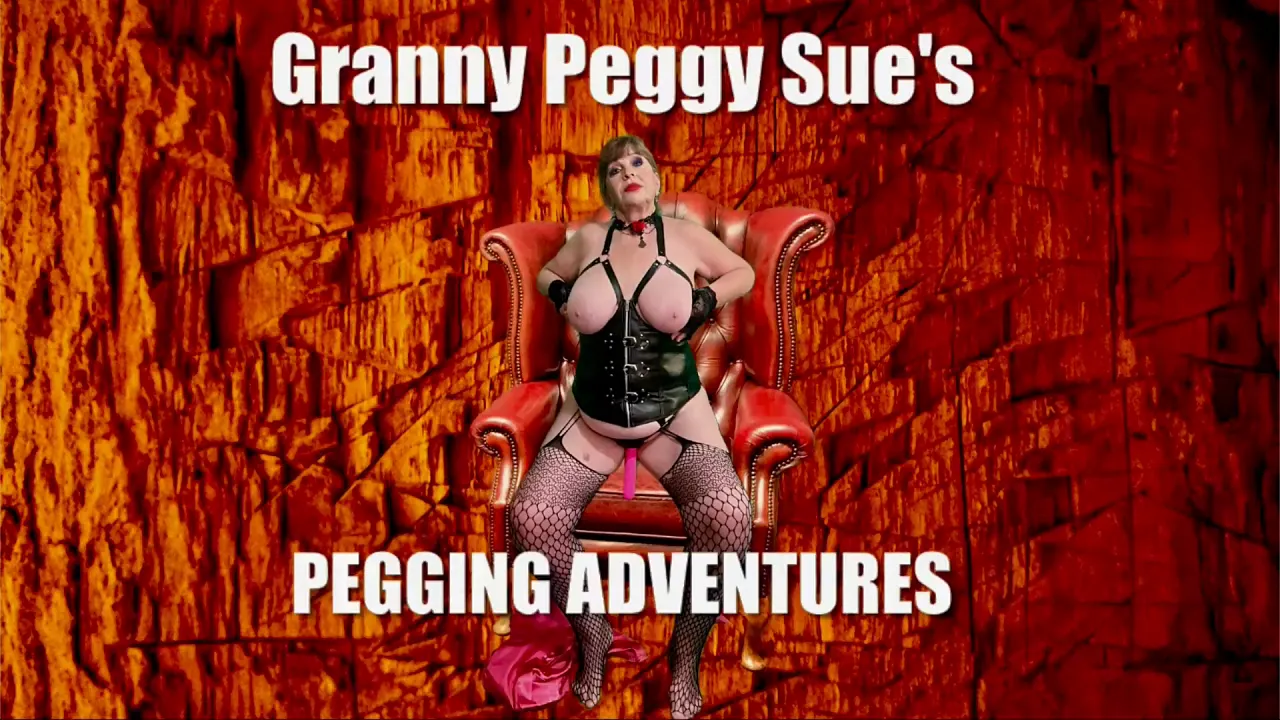 Granny peggy sue pegs and sucks cock, swallows cum