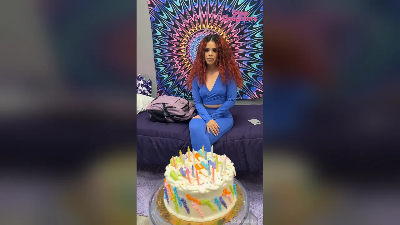 Ebony MILF Archer Ali fucks her best friend's stepdad POV style for his birthday
