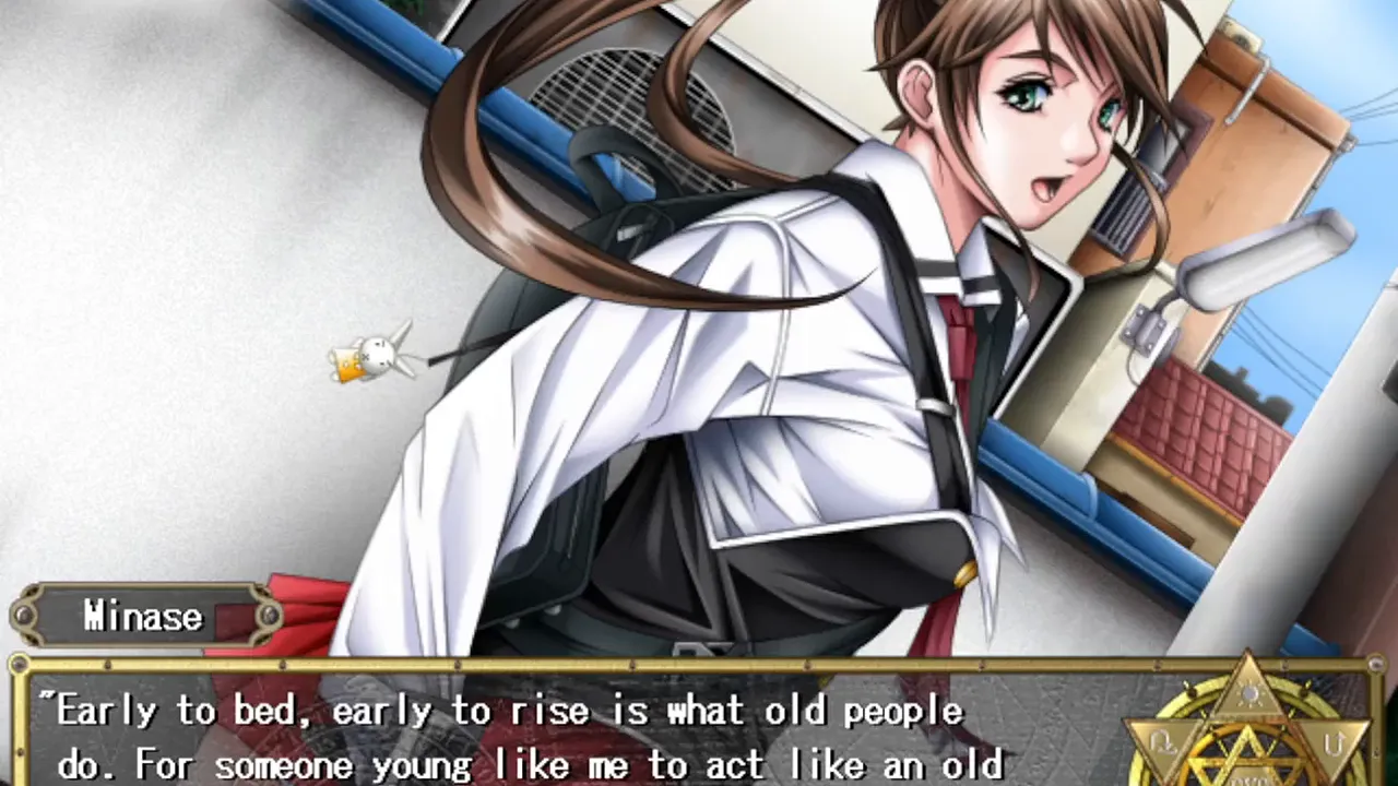 Busty anime characters have ecchi sex in Bible Black The Infection visual novel