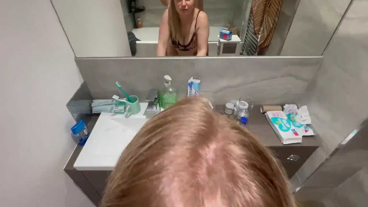 Blonde stepmom fucked hard in bedroom