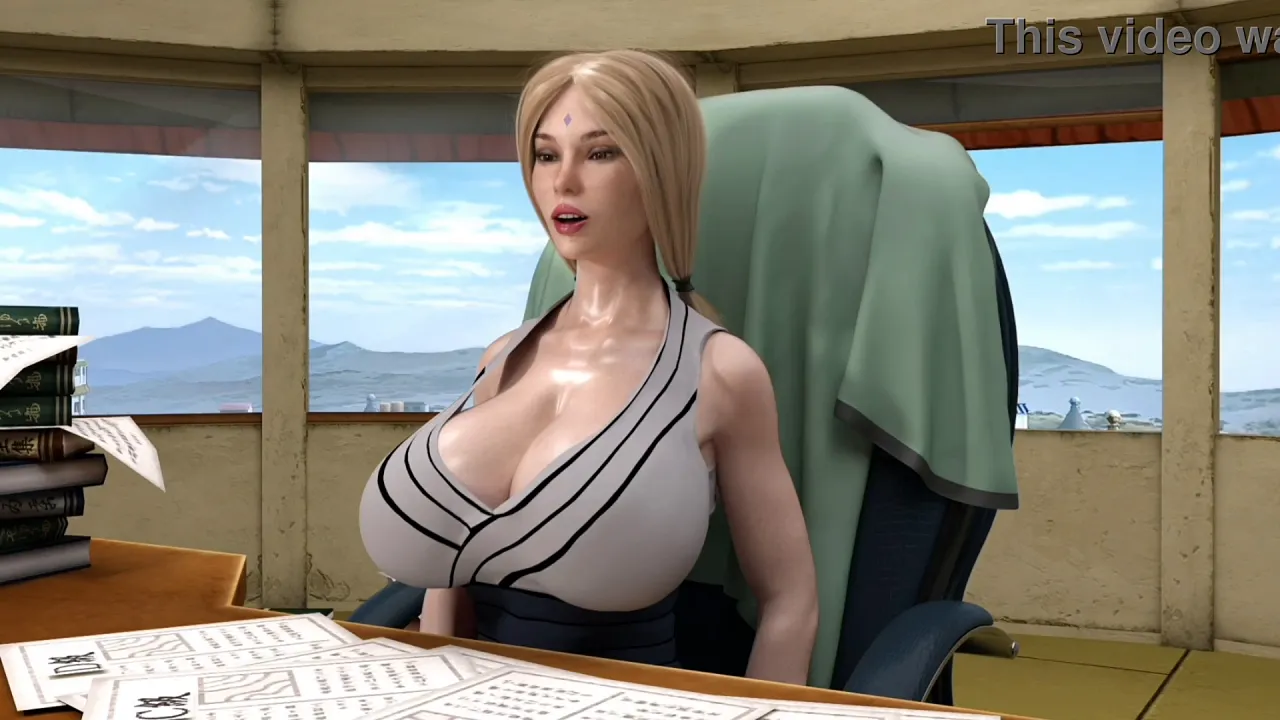 Big-titted woman blows and jerks off a big-dicked man