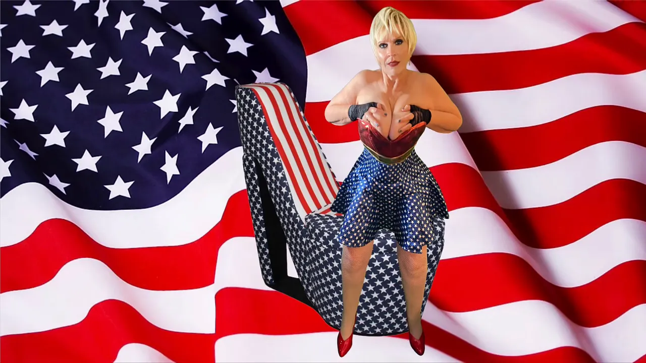 Granny America deep throats cocks in hardcore POV blowjob