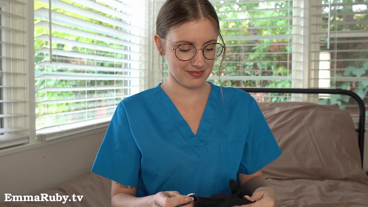 Nurse Emma Ruby gives private JOI session and roleplay