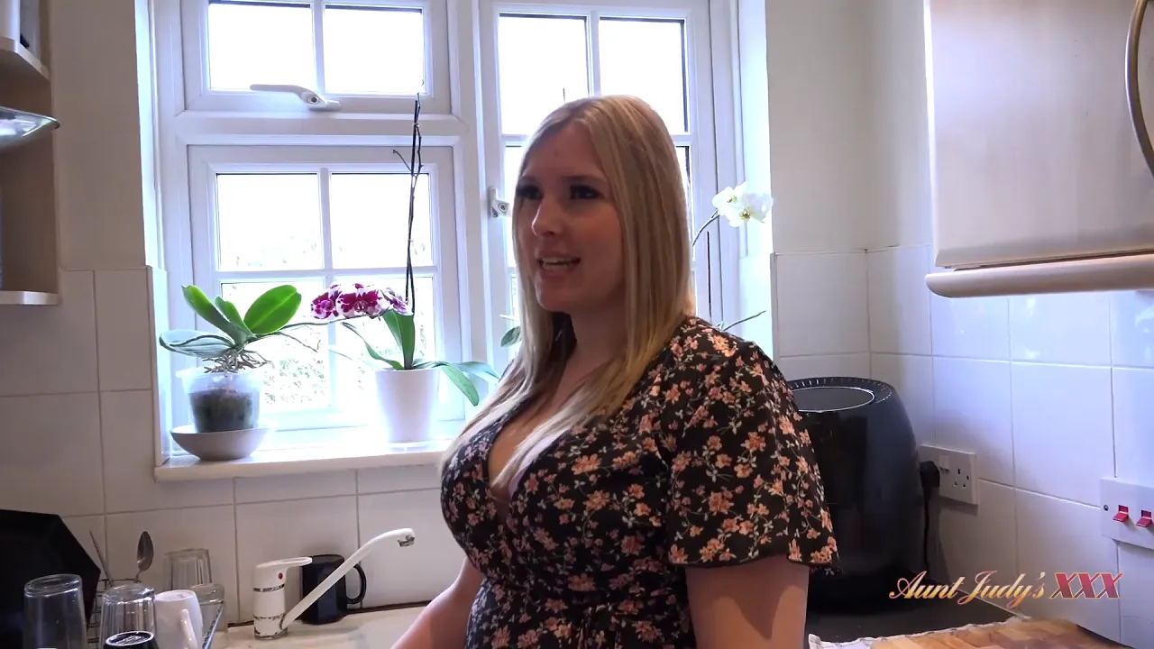 BBW MILF Charlie Rae seduces her lazy step-nephew before fucking him
