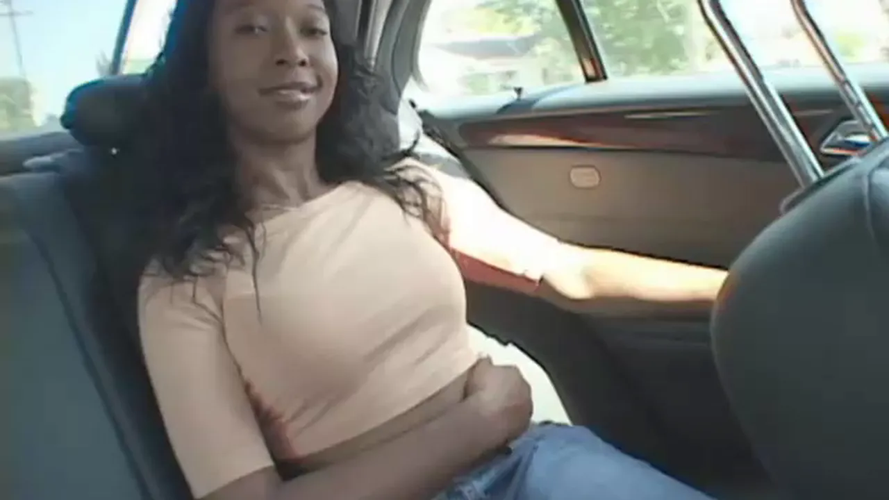 Black Stacey Cash begs for more as she's fucked from behind