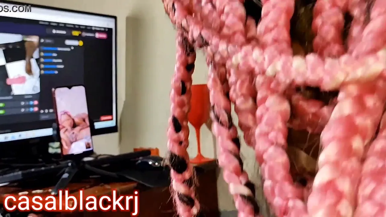 Amandinha Black RJ gives her husband a blowjob and has anal sex with BBC