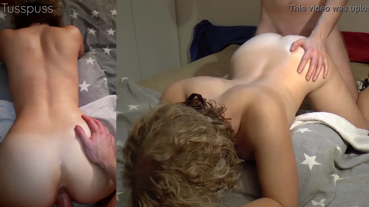 Homemade anal creampie