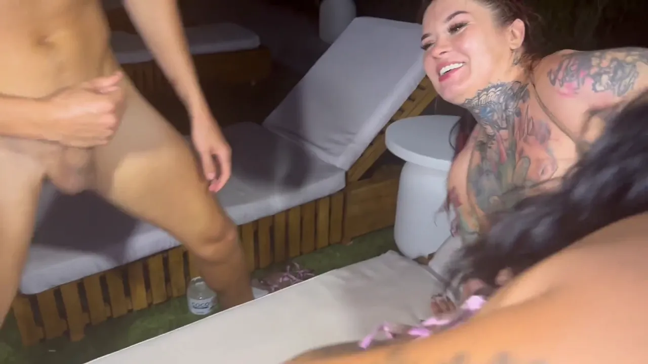 MILF Yasmina Khan sets up a threesome with her friend Brady Bud