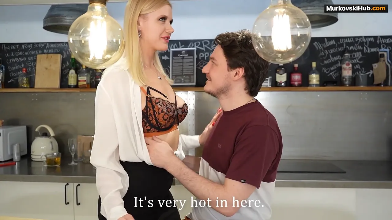 Blonde bigtits teach savage doggystyle moves