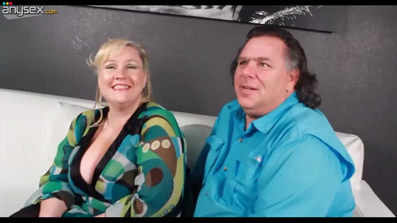 Mature BBW wife gets fucked and jizzed in front of her cuckold husband