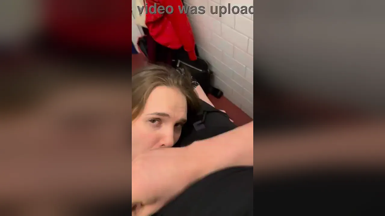 Ellie Wild deep throats a big cock and sucks cum in her pretty face