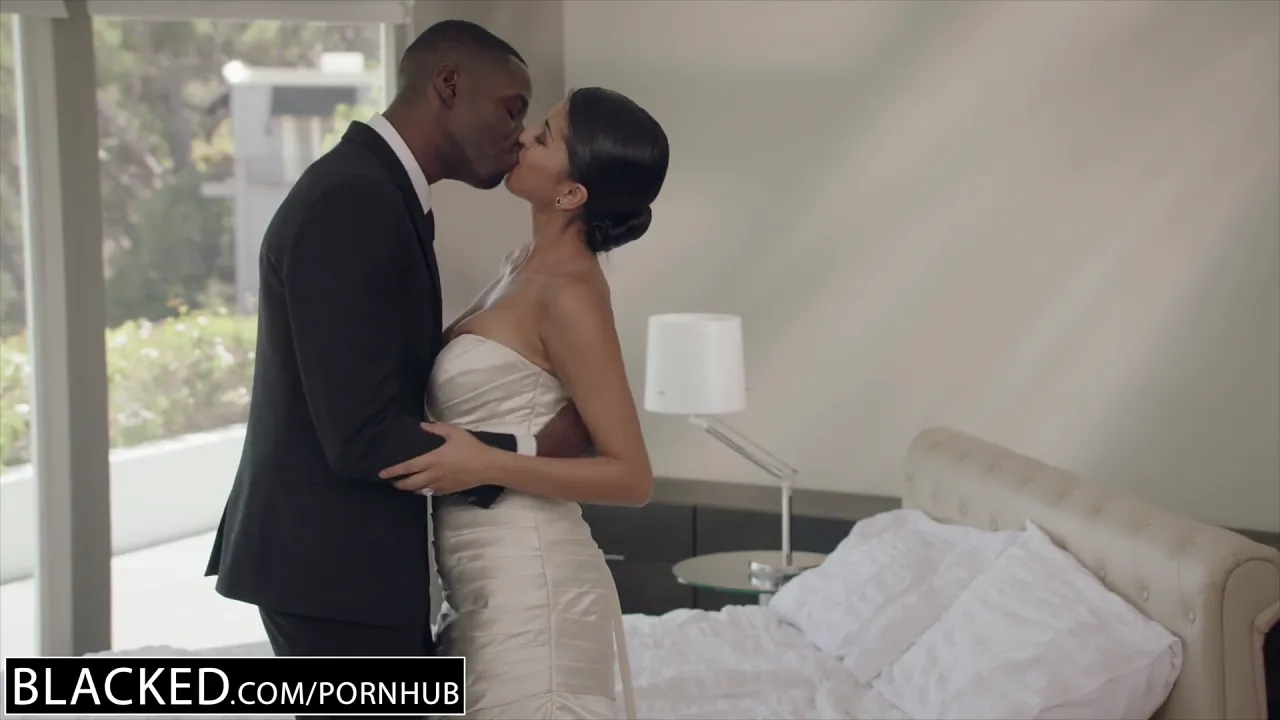 Brunette Latina Sophia Leone has interracial hardcore sex with a black man