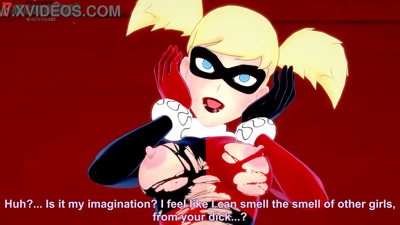 Sexy blonde Harley Quinn gets fucked in doggy style and missionary by the Joker