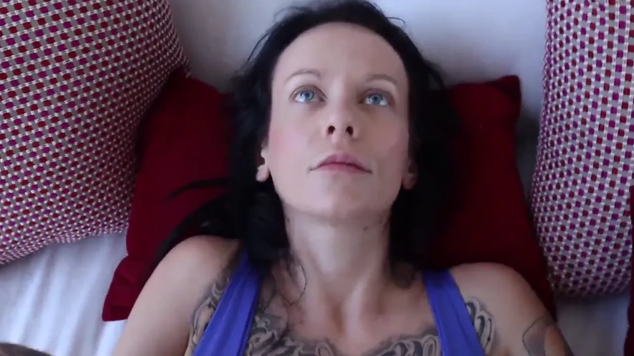 Tattooed MILF fuck-doll gets Cum on her big boobs after POV missionary